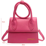 Classic PU Leather Ladies Shoulder Tote Bag Handbag Women Bag