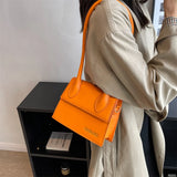 Classic PU Leather Ladies Shoulder Tote Bag Handbag Women Bag