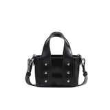 Rivet Pu Leather Mini Handbag Women'S Messenger Bag