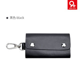 Cow Leather Key Holder House Keychain Bag Organizer Car Key Case Pouch