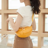 Crocodile Saddle Bag Crossbody Bag Women's Personality
