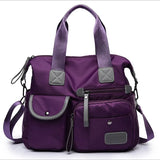 European Ladies Mommy Handbag Nylon Shoulder Portable Travel Messenger Bag