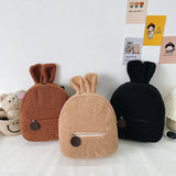 Rabbit Bear Backpacks for Kids Women Travel Shopping Rucksacks