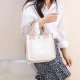 Fashionable Multifunction Students Satchel Handbag with Big Pockets