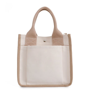 Fashionable Multifunction Students Satchel Handbag with Big Pockets