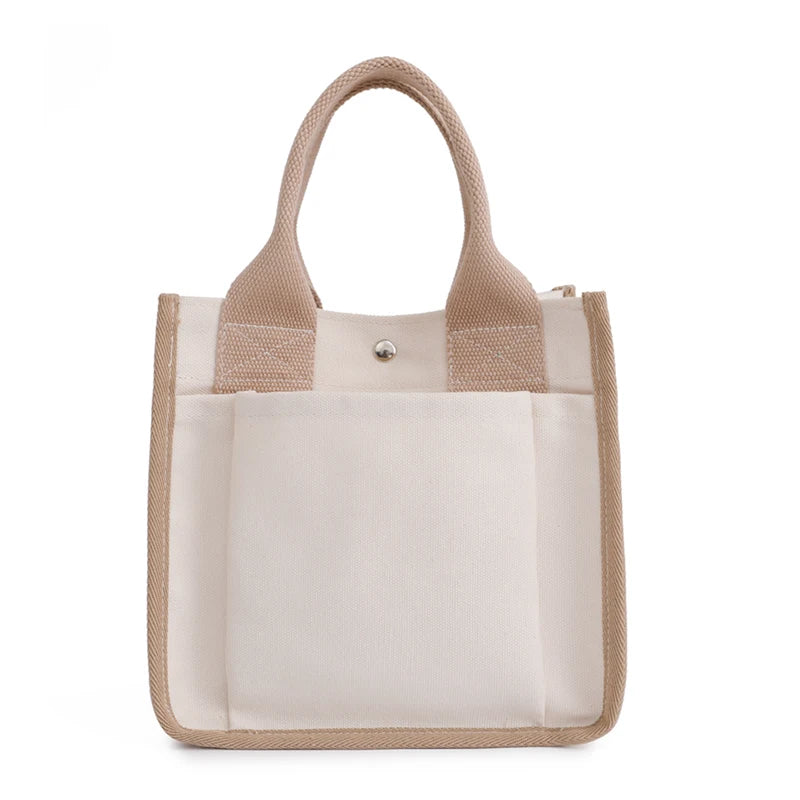 Fashionable Multifunction Students Satchel Handbag with Big Pockets