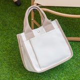 Fashionable Multifunction Students Satchel Handbag with Big Pockets