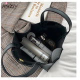 Transparent PVC Shoulder Bag Large Capacity Messenger Bag
