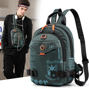 Mini Soft Touch Multi-Function Small Backpack for Man Travel
