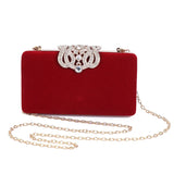 Crystal Evening Clutch Wedding Party Shoulder Bag Purse