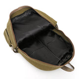 Waterproof Outdoor Canvas Backpack Men Sport Back Pack Male Schoolbag