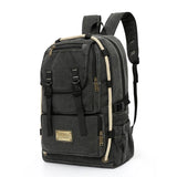 Waterproof Outdoor Canvas Backpack Men Sport Back Pack Male Schoolbag