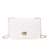 Embroidered Shoulder Bag Women Ladies Casual Bag Fresh and Sweet Retro Handbag