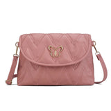 Embroidery PU Leather Female Handbag Lady's Shoulder Cross Body Bags