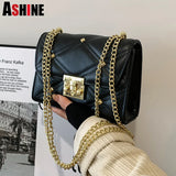 Diamond Lattice Small Flap Women Bags Shoulder Messenger Purses