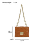 Diamond Lattice Small Flap Women Bags Shoulder Messenger Purses