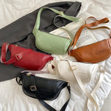 Fanny Pack PU leather Lady Chest Bag Women Casual Waist Bag