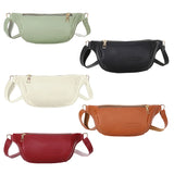 Fanny Pack PU leather Lady Chest Bag Women Casual Waist Bag