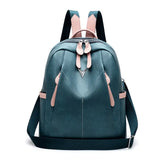 Waterproof Anti-theft Women's Backpack Oxford Cloth School Bag Y27