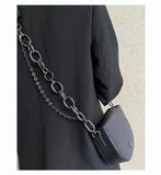 Lemon Leather Shoulder Bag Crossbody Satchels for Women