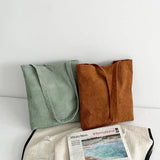 Canvas Shoulder Tote Bag for Women Large Capacity Shopping Bag