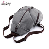 Casual Canvas Women Backpack Large Capacity Female Backpacks