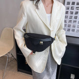 Women's Casual Chest Bag Waist Bags Zipper Crossbody Pack