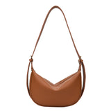 Soft Pu Leather Crossbody Bag for Women Shoulder Messenger Travel Hobos Purse