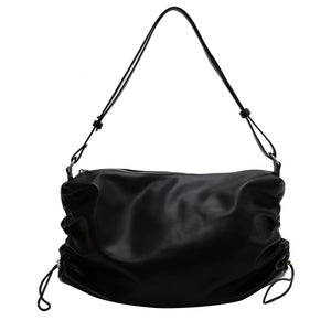 Casual Women Pu Leather Shoulder Bag Large Capacity Crossbody Soft Handbag