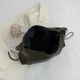 Casual Women Pu Leather Shoulder Bag Large Capacity Crossbody Soft Handbag
