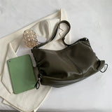 Casual Women Pu Leather Shoulder Bag Large Capacity Crossbody Soft Handbag