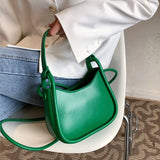 Small Crossbody Purse Half Moon Shoulder Bag for Women