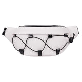 Women Waist Bags Pu Leather Sling Crossbody Bags Fanny Pack