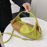 Dumpling Bag Women Tote Bag PU Leather Crossbody Large Handbag