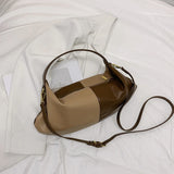 Dumpling Bag Women Tote Bag PU Leather Crossbody Large Handbag
