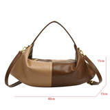 Dumpling Bag Women Tote Bag PU Leather Crossbody Large Handbag