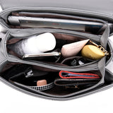 Women's Messenger Crossbody Bag Soft PU Leather Handbag Phone Purse
