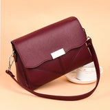 Women's Messenger Crossbody Bag Soft PU Leather Handbag Phone Purse