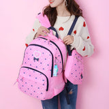 Kids Lovely Backpack 3pcs/set Printing School Bags