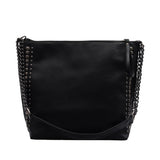 Large Capacity Ladies Shoulder Bag Casual PU Leather Messenger Handbag
