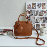Small PU Leather Crossbody Bag Women Handbag