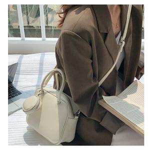 Small PU Leather Crossbody Bag Women Handbag