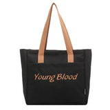 Women Shoulder Bag Letter Travel Tote Shopper Large Capacity Shopping Bag