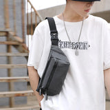 Men Waist Bag Fanny Pack Chest Pack Outdoor Sports Crossbody Bag