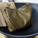 Soft Shoulder Bags Tote Big Pockets PU Leather