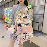 Waterproof Nylon Girls Bagpack for Laptop