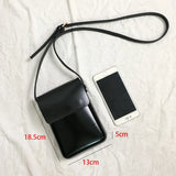 Large Capacity Crossbody Bag for Women Solid Color Flap Purse