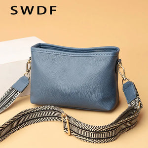 Solid Cow Women Shoulder Crossbody Bag Phone Purses