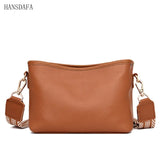 Solid Cow Women Shoulder Crossbody Bag Ladies Phone Bag And Purses