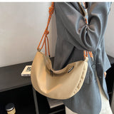 Nylon Bucket Purses and Handbags Canvas Lady Totes